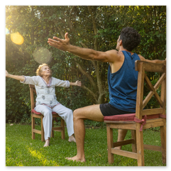 Guía de exercicios na horta para o benestar